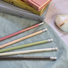 Load image into Gallery viewer, Bookish - Set of 5 literature inspired pencils