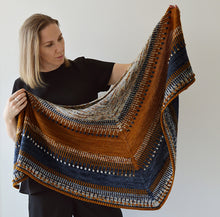 Load image into Gallery viewer, Ambershore Shawl Yarn Kit - Audrey Classic Sock