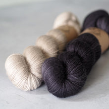 Load image into Gallery viewer, Wild Rose Cowl Yarn Kit - Dusty MCN Sock