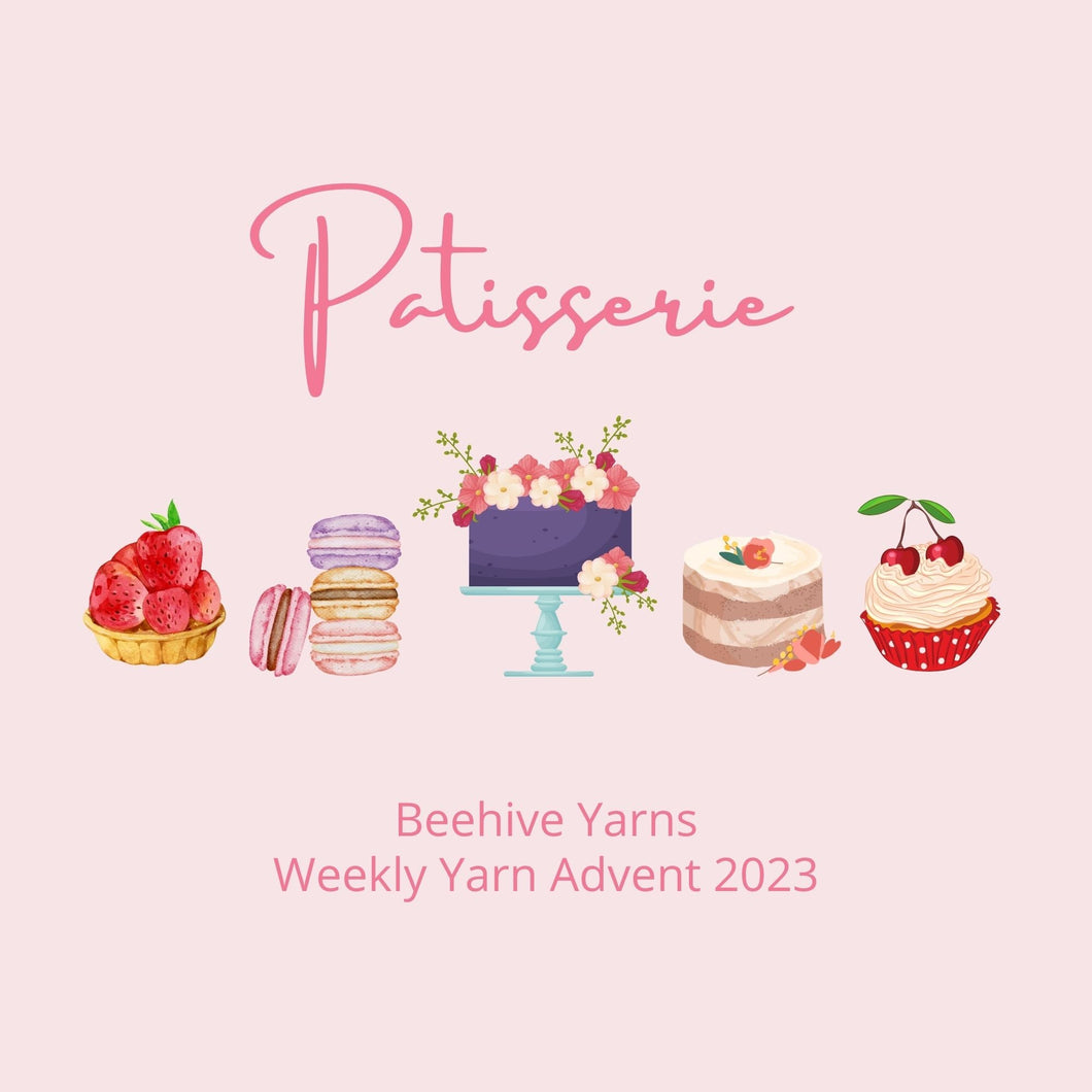 Patisserie Weekly Advent (4 x 100g Priscilla Merino Singles)