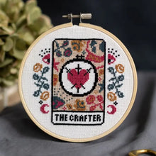 Load image into Gallery viewer, The Crafter Tarot Cross Stitch Kit
