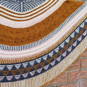 Pepperpot Shawl Yarn Kit