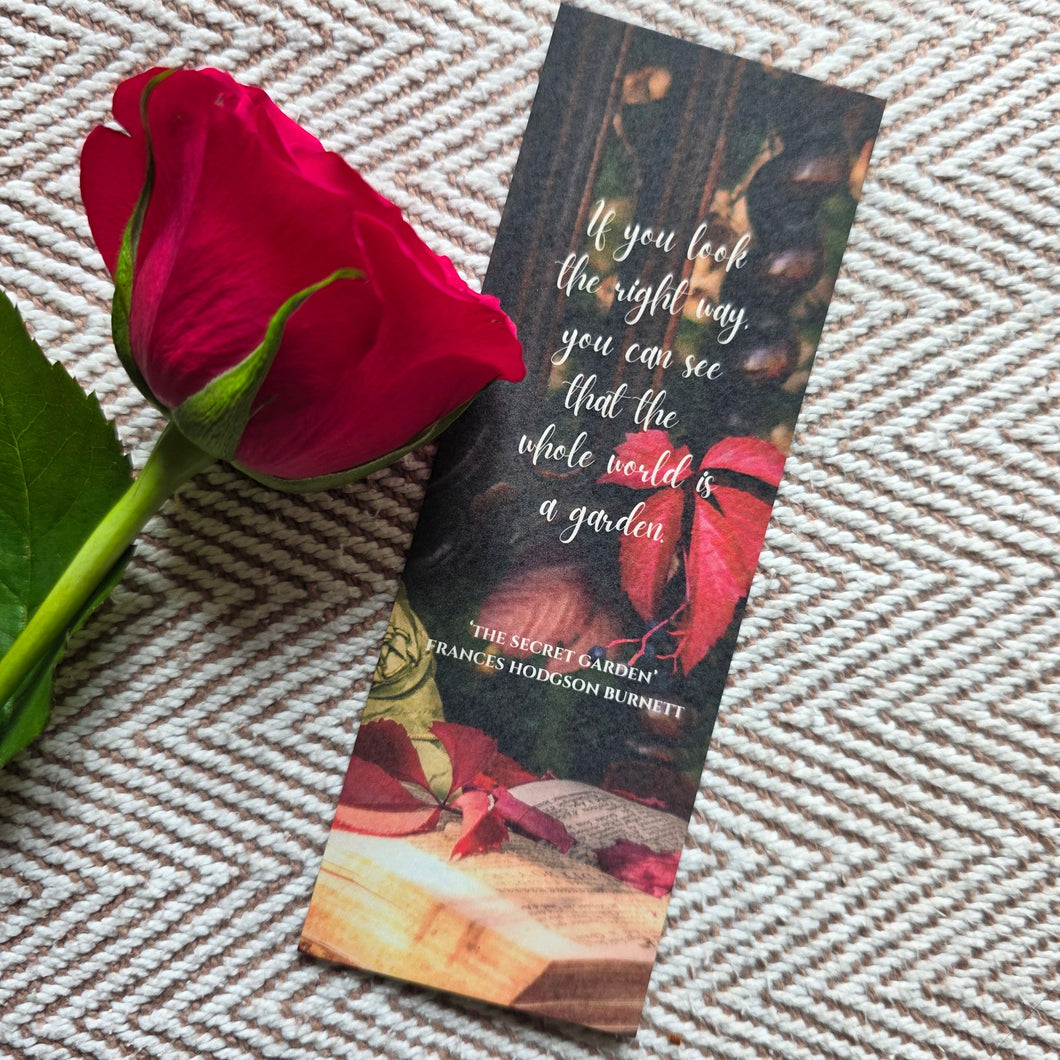 The Secret Garden Bookmark