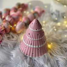 Load image into Gallery viewer, Pink Christmas Tree Oil Burner
