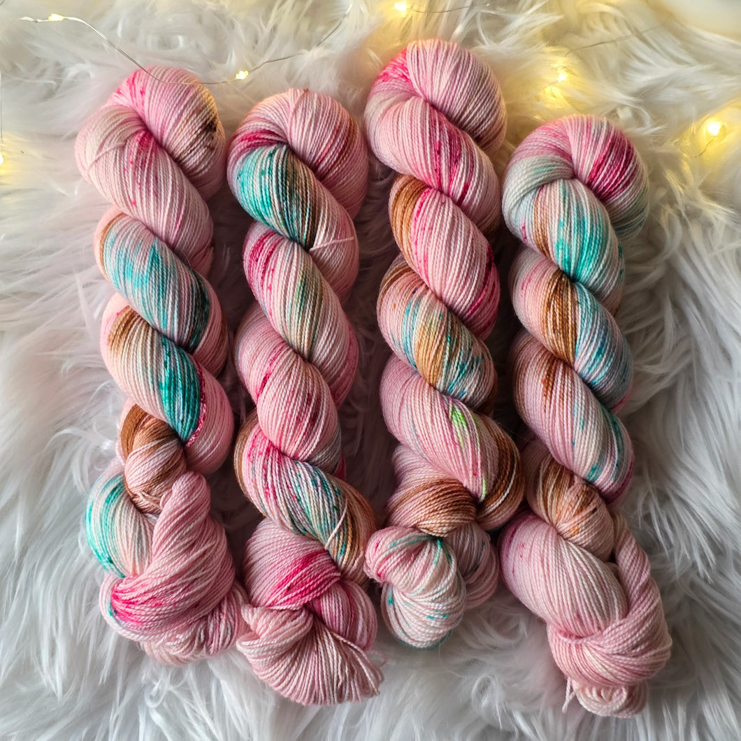 Gingerbread Village ~ dyed to order