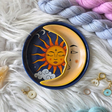 Load image into Gallery viewer, Celestial Sun &amp; Moon Stacking Notions / Trinket Dish
