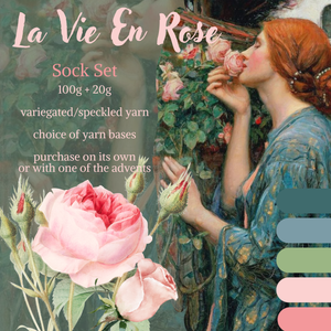 La Vie En Rose Advent - Sock Set Only