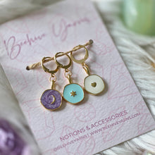 Load image into Gallery viewer, Celestial Motif Stitch Marker Set
