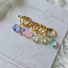 Load image into Gallery viewer, Sherbet Stars Stitch Marker Set
