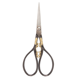 Fancy Fine Point Scissors Black/Gold