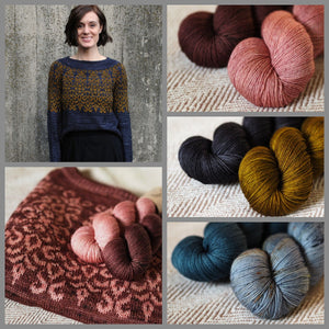 Baroque Nouveau Yarn Kit - Audrey Classic Sock