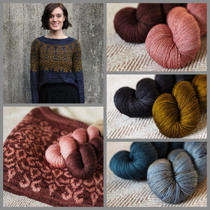 Baroque Nouveau Yarn Kit - Audrey Classic Sock