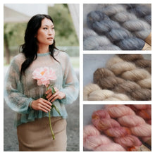 Load image into Gallery viewer, Cloudbow Yarn Kit - Pattie Mohair Silk
