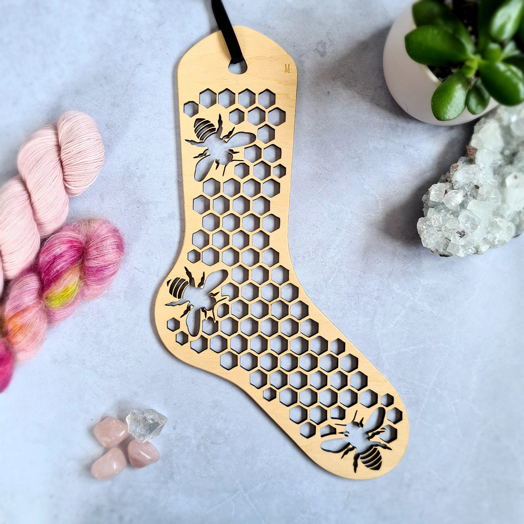 Bee Sock Blocker
